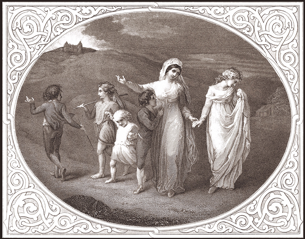 Christiana and Mercy journey with the children