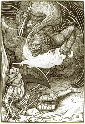Christian and Apollyon