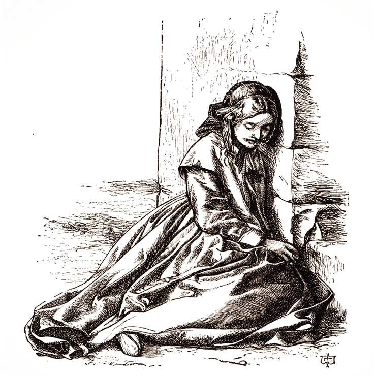 Mercy fainting by the Gate