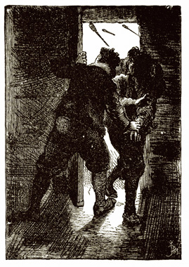 Pulled inside the Gate