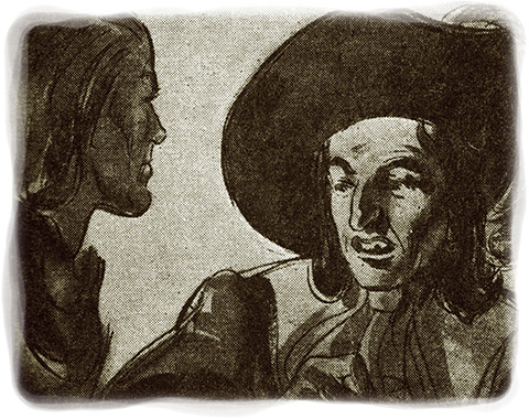 Faithful Confronts Talkative